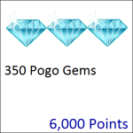 350 Pogo Gems